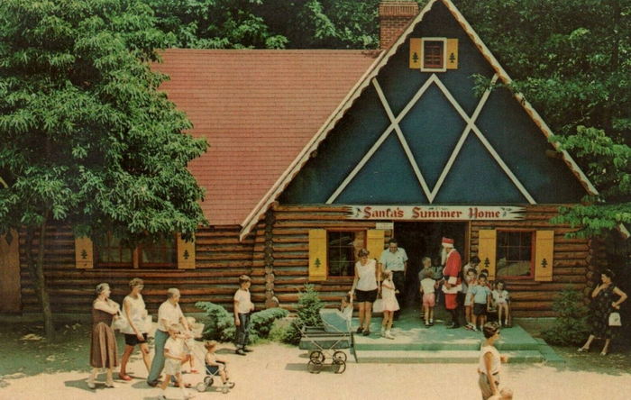 Deer Forest - Old Postcard (newer photo)